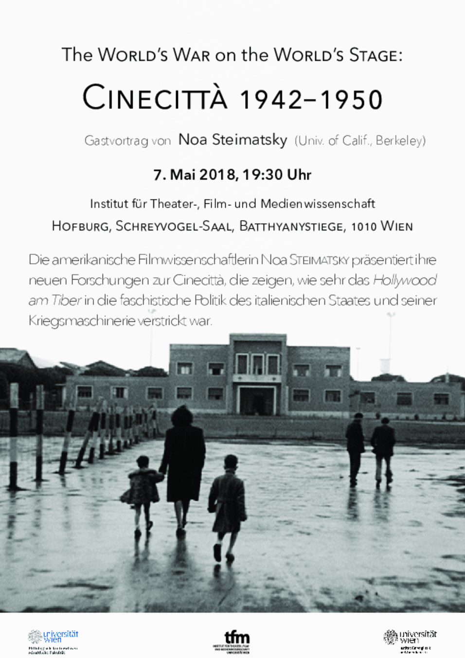 Cinecittà TFM Vortrag 05-2018