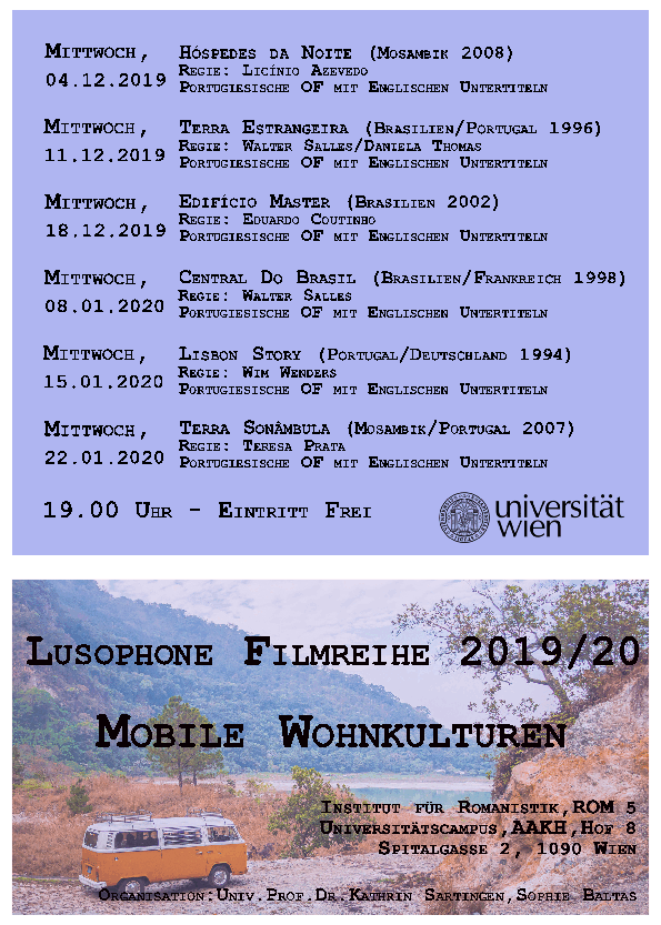 Lusophone Filmreihe 2019-20